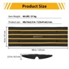 Rubber Curb Ramp, Rise Height Sidewalk Curb Ramp,Driveway Ramp or Forklifts, Trucks, Buses, Cars, Wheelchairs, Bikes - 3 of 4