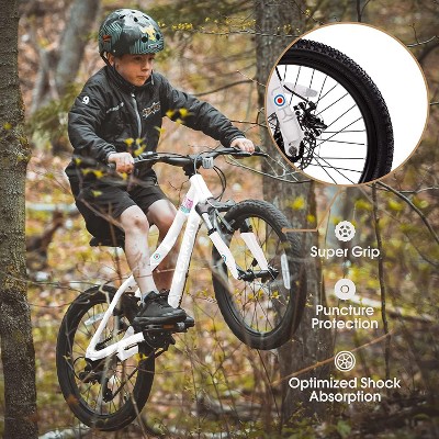 YONWAY 20 Inch Kids' Bike, Boys Girls Mountain Bike Ages 8-12, 7 Speed Teenager Children Kids' Bicycles High Steel Frame