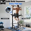 Sportsroyals Power Tower Pull Up Bar Station, 450LBS Stable Pull Up Dip Station for Home Gym Strength Training Equipment - 2 of 4
