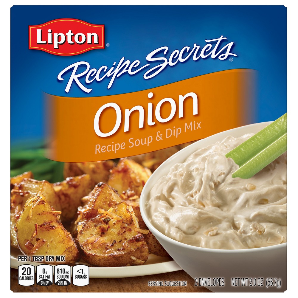 UPC 041000003622 product image for Lipton Recipe Secrets Onion Recipe Soup & Dip Mix 2 oz, 2 ct | upcitemdb.com