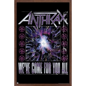 Trends International Anthrax - We've Come For You All Framed Wall Poster Prints - 1 of 4