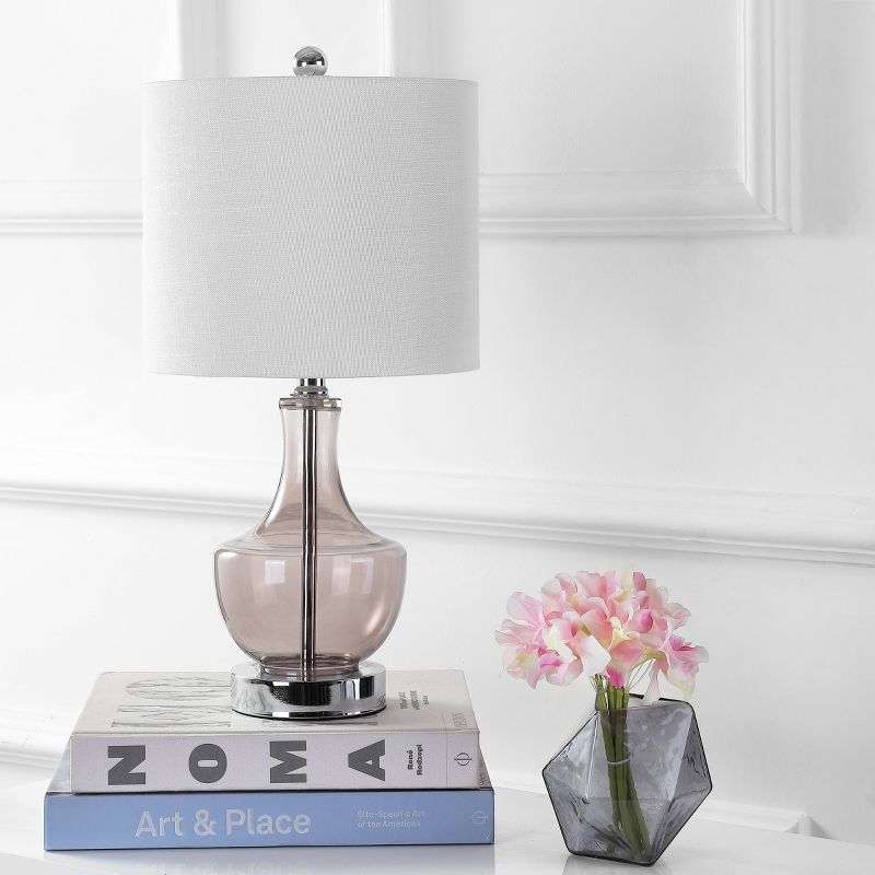 20" Glass Colette Mini Table Lamp (Includes Energy Efficient Light Bulb) - JONATHAN Y, 4 of 10