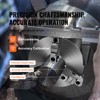 VEVOR 3-Jaw Lathe Chuck, 10'', Self-Centering Lathe Chuck, 0.24-9.84 in/6-250 mm Clamping Range with T-key Fixing Screws Hexagon Wrench, Silver - 4 of 4