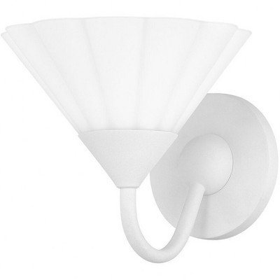 Mitzi Kelsey 1 - Light Wall Light in  Textured White Opal Matte Shade