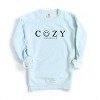 Simply Sage Market S.W.Smiley Cozy Outline Garment Dyed Sweatshirt - 2 of 4