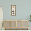 Stupell Industries Traditional Nautical Sea Shells Floating Frame Canvas Art, Gold, 15" x 31" - 3 of 4