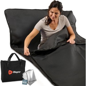 Lifepro RejuvaWrap Infrared Sauna Blanket  Portable Far Infrared Sauna for Detox, Relaxation, Tension Relief & Muscle Recovery - 1 of 4