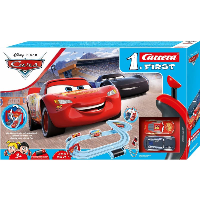 Carrera First Disney Pixar Cars Piston Cup Beginner Slot Car Racing Track Set, 5 of 6