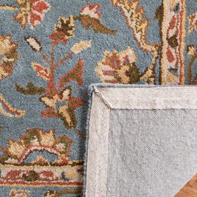 Heritage Blue Wool Hand-Tufted Area Rug