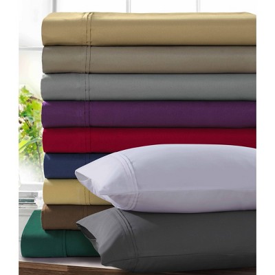 Cashmere Twin XL Solid Deep Pocket Microfiber Sheet Set
