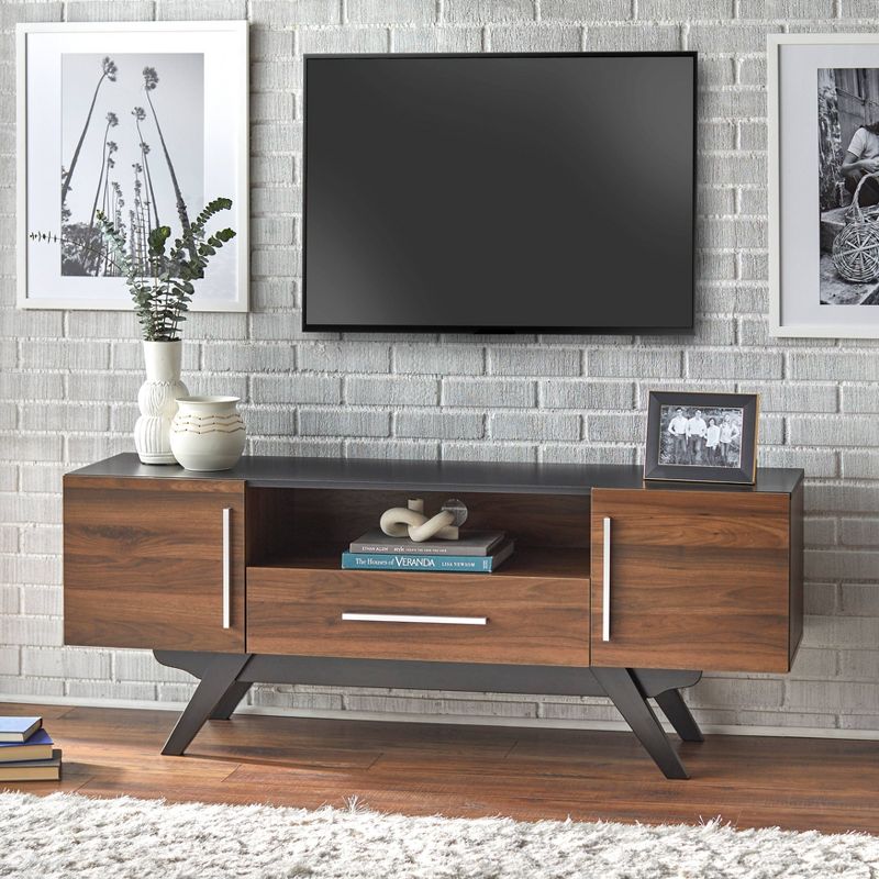 Ashfield Mid-Century Modern TV Stand for TVs up to 64" - Buylateral, 3 of 8