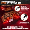 Mockins 72"x36"x6" XL Trailer Hitch Cargo Rack with Rear Lights, License Plate Holder and Hitch Carrier Accessories - 2 of 4