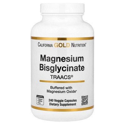 Magnesium Bisglycinate, High Absorption Albion Minerals, 240 Veggie Capsules