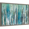 Amanti Art Cerulean Forest I by Rebecca Barger Canvas Wall Art Print Framed 23 x 16-in. - 3 of 4