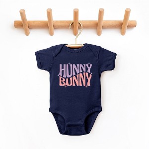 The Juniper Shop Hunny Bunny Wavy Stars Baby Bodysuit - 1 of 2