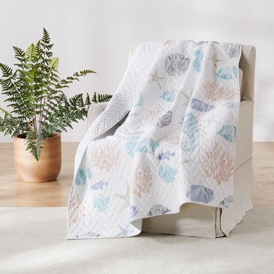 Blue Sea  Quilted Throw - Levtex Home
