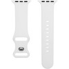 Worryfree Gadgets Silicone Sports Band for Apple Watch 38/40/41mm iWatch Band Series 8 7 6 5 4 3 2 1 & SE - 2 of 4