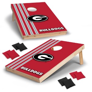 NCAA Georgia Bulldogs 2'x3' Wood Cornhole Set - 1 of 4