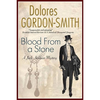 Blood from a Stone - (Jack Haldean Mystery) Large Print by  Dolores Gordon-Smith (Hardcover)