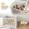 Akoasm Dog Whelping Box & Newborn Puppy Playpen With Anti-Water Pee Pad & Adjustable Doors For Small, Medium & Large Breed Dogs - 3 of 4
