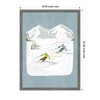 Kate & Laurel All Things Decor Sylvie Framed Canvas Skiers l by Nikita Jariwala - 2 of 4