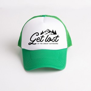 Simply Sage Market Get Lost In The Great Outdoors Adult Foam Trucker Hat - 1 of 2