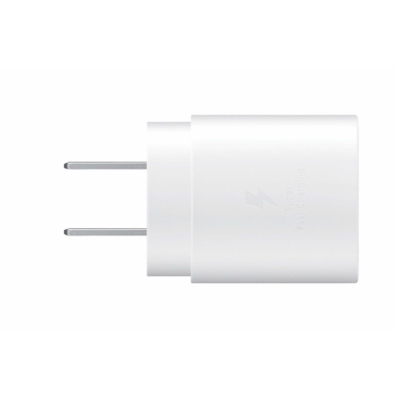FCO - Samsung Galaxy S21+ USB-C Super Fast Charging 25W PD Wall Charger with Type-C USB Cable - White, 3 of 5