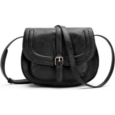 BEAFUP Women's Crossbody Bag, Small Saddle Purse and Boho Cross Body Handbags, Vegan Leather - Perfect for Daily Use