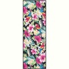 Jill Zarin Caribbean Outdoor Saint Lucia Floral and Botanical Washable Flatweave Woven Area Rug - 2 of 4