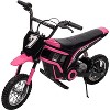 Jojoka 24V Kids Electric Dirt Bike, 3-Speed Ride On Motorcycle w/Suspension, 14.29MPH, ASTM Certified, Gift for Boys & Girls - 2 of 4