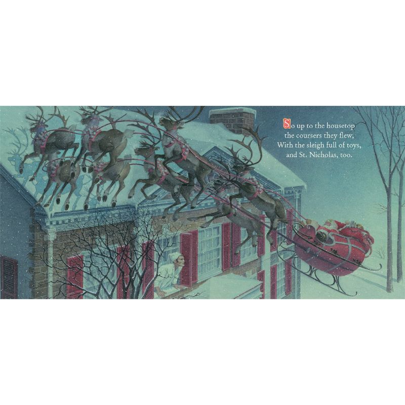 The Night Before Christmas - By Clement Clarke Moore ( Board Book ), 3 of 9