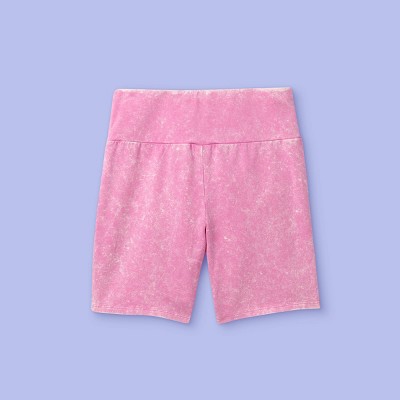 light pink bike shorts