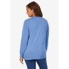 Woman Within Plus Size Perfect Long-Sleeve Cardigan - 3 of 4