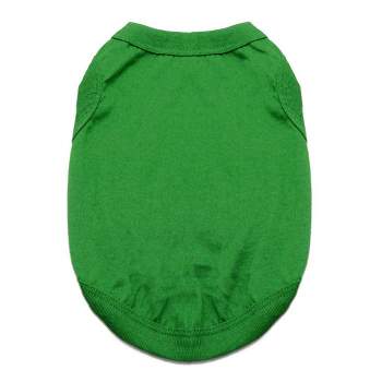 Doggie Design 100% Cotton Dog Tank - Emerald Green