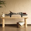 Sussexhome Metal Bridge Shelf for Desk or Wall, Unique Home Office Decor - 2 of 3