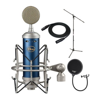 Blue Microphones Bluebird SL with Pop Filter, Shockmount, Mic Stand Bundle