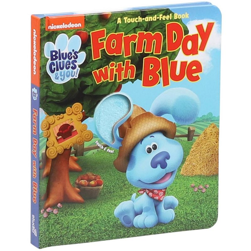 Blue's Clues & You!: Farm Day with Blue - (Touch and Feel) by  Maggie Fischer (Board Book), 2 of 7