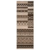 Vintage Washable Area Rug Geometric Rug Farmhouse Patchwork Pattern Accent Rug - 2 of 4