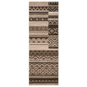 Washable Modern Geometric Patchworked Area Rugs, Soft Non Slip Contemporary Floor Carpet for Home Office - 1 of 4