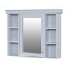 NicBex Wall Mounted Bathroom Storage Cabinet,35'' x28'' Medicine Cabinet with Mirror and 6 Shelves for Bathroom - 4 of 4