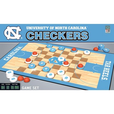 MasterPieces NCAA North Carolina Checkers Board Game