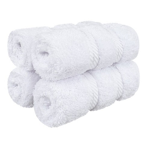 American Soft Linen 4 Pack Bath Towel Set, 100% Cotton, 27 Inch By 54 Inch  Bath Towels For Bathroom, Bright White : Target
