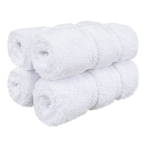 American Soft Linen 4 Pack Bath Towel Set, 100% Cotton, 27 Inch By 54 Inch Bath  Towels For Bathroom, Bright White : Target