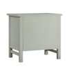 PAGED Wooden Nightstand with 3 Storage Drawers, Modern Side Table with Handles, Bedside Cabinet for Bedroom, Living Room - 4 of 4