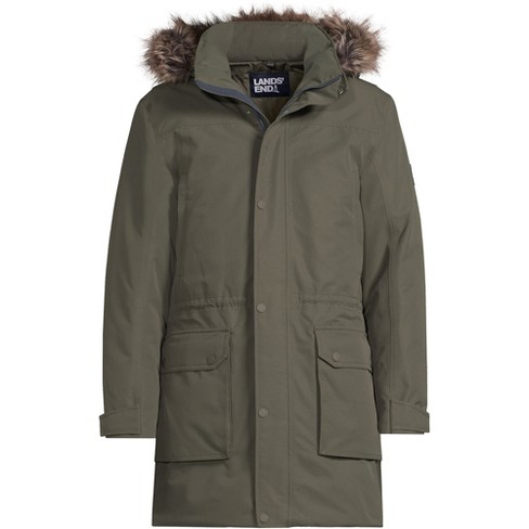 Lands end men's down on sale jacket