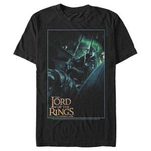 Men's The Lord of the Rings Fellowship of the Ring Witch-King of Angmar Movie Poster T-Shirt - 1 of 4