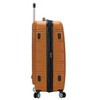 Rockland Melbourne Hardside Expandable Luggage with Spinner Wheels Orange Checked Large 28" - 3 of 4