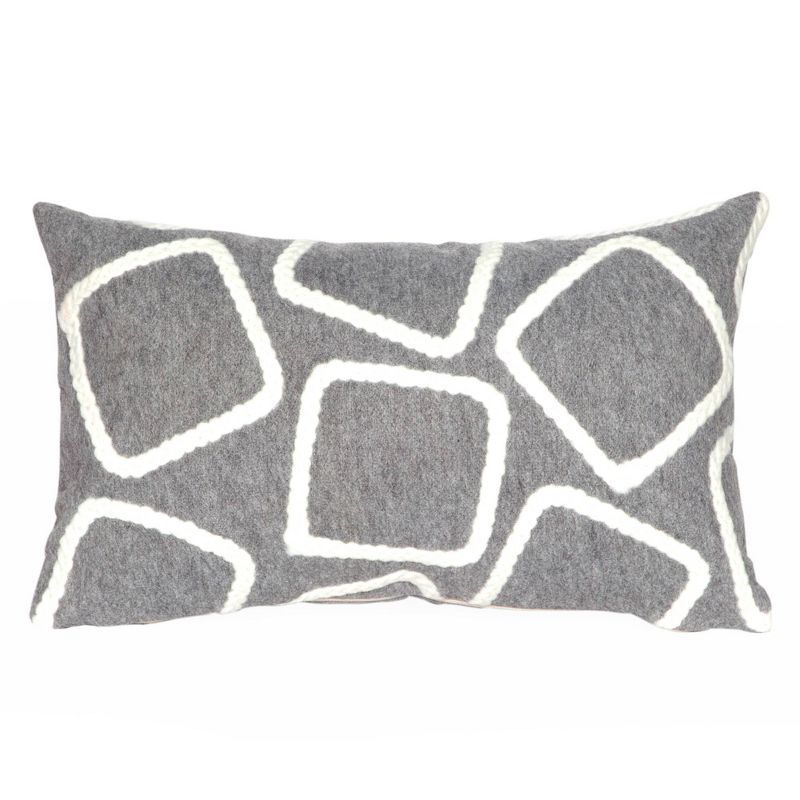 Oversize Shapes Pattern Indoor/Outdoor Throw Pillow - Liora Manne, 1 of 5