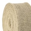 Unique Bargains Burlap Wired Soft Decorative Ribbon Trim for Gifts Wrapping - 3 of 4