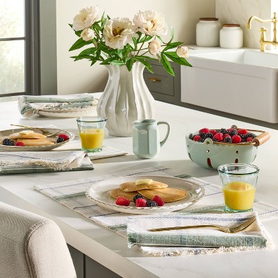 10.5" Pinched Edge Dinner Plate Set - Thumbnail 3